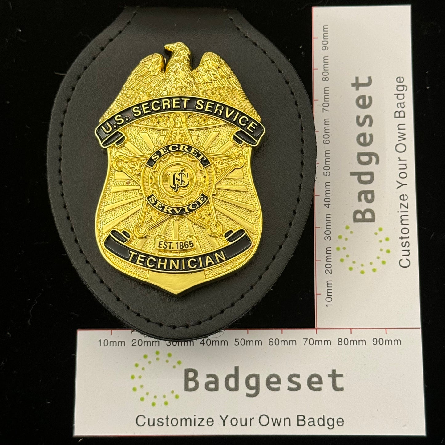 USSS 米国シークレットサービス技術者バッジレプリカ映画小道具