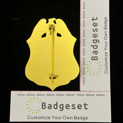 US CBP Supervisor Badge Replica Movie Props