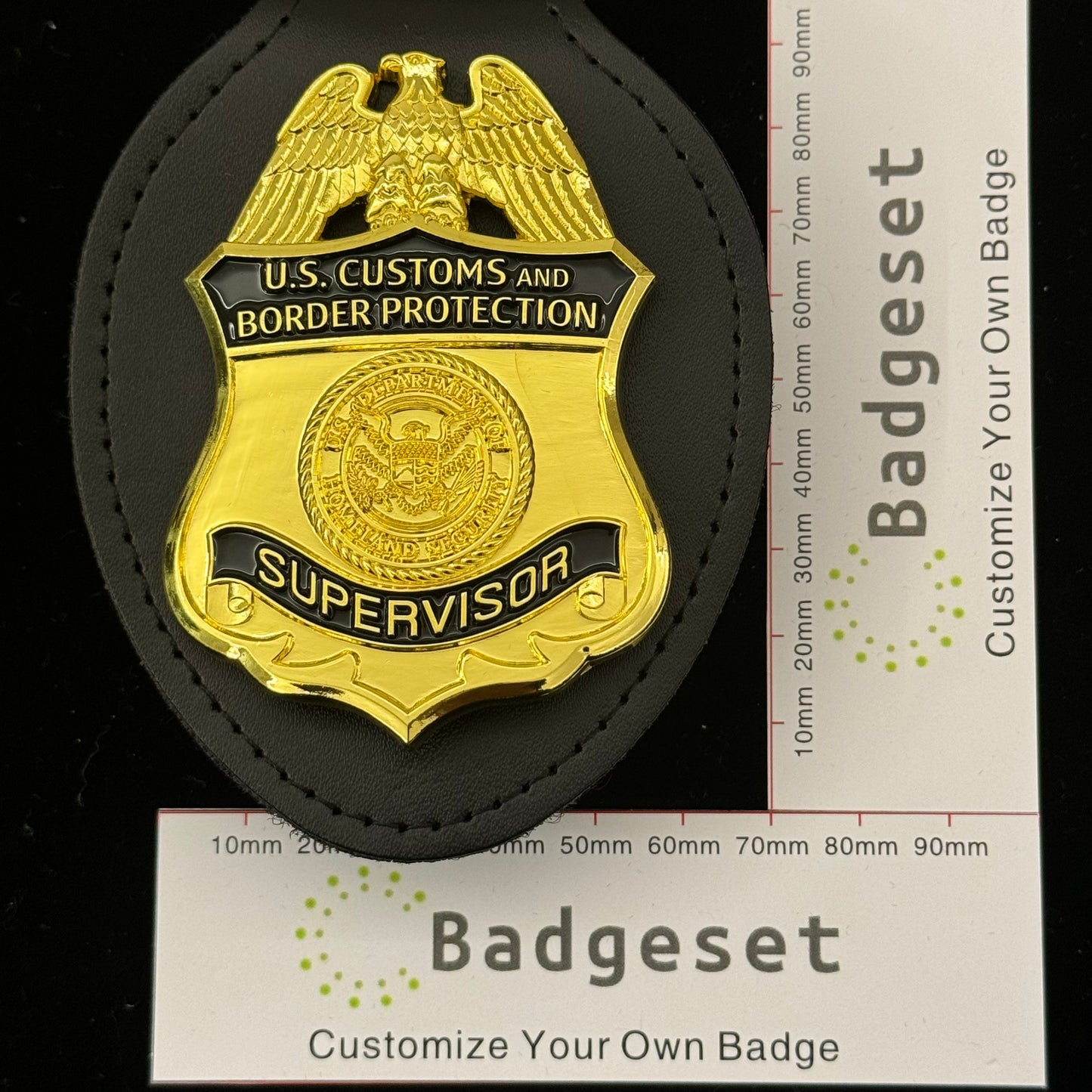 US CBP Supervisor Badge Replica Movie Props