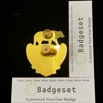 LADP Los Angeles County Sheriff Badge Replica Movie Props