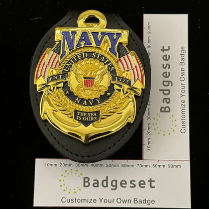 US Navy The Sea Is Ours Badge Replica Moive Props
