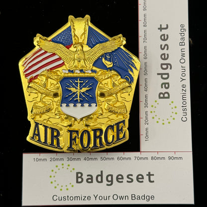 US Air Force Badge Replica Moive Props