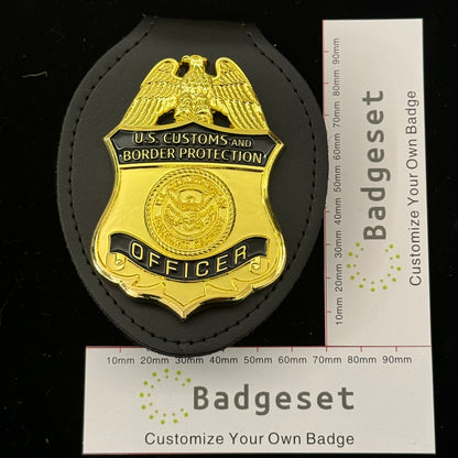US CBP Officer Customs and Border Protection Badge Replica Movie Props