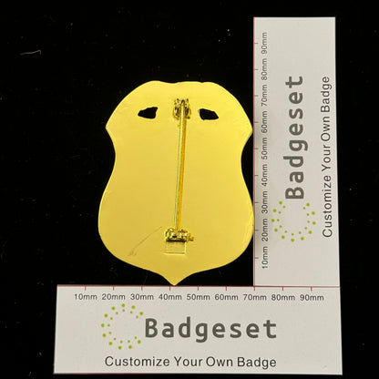 US ICE スペシャルエージェントバッジ レプリカ 映画小道具