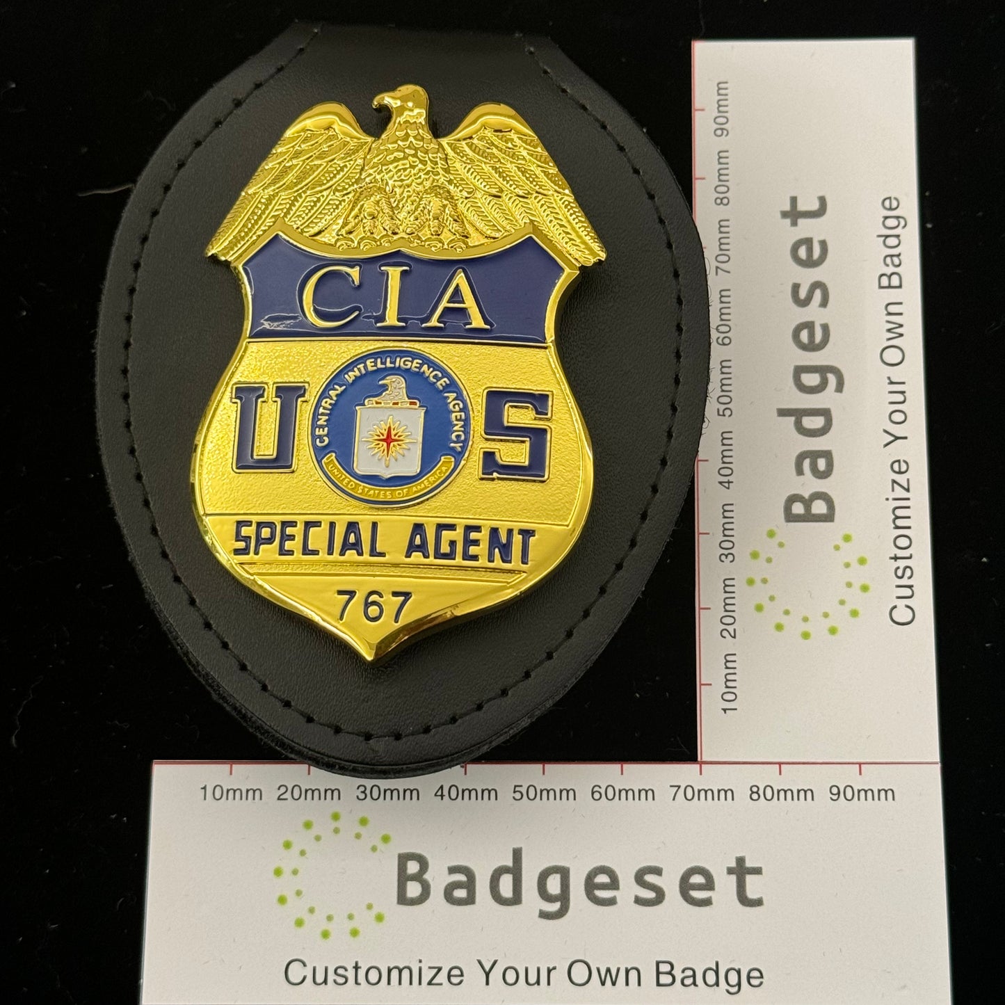 US Cinematic CIA Badge: Special Agent Prop 767