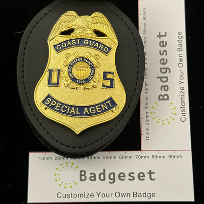 U.S.Coast Guard Special Agent BADGE Replica Movie Props