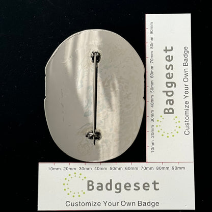 LAPD Los Angeles Police Office Customizable Number Movie prop badges