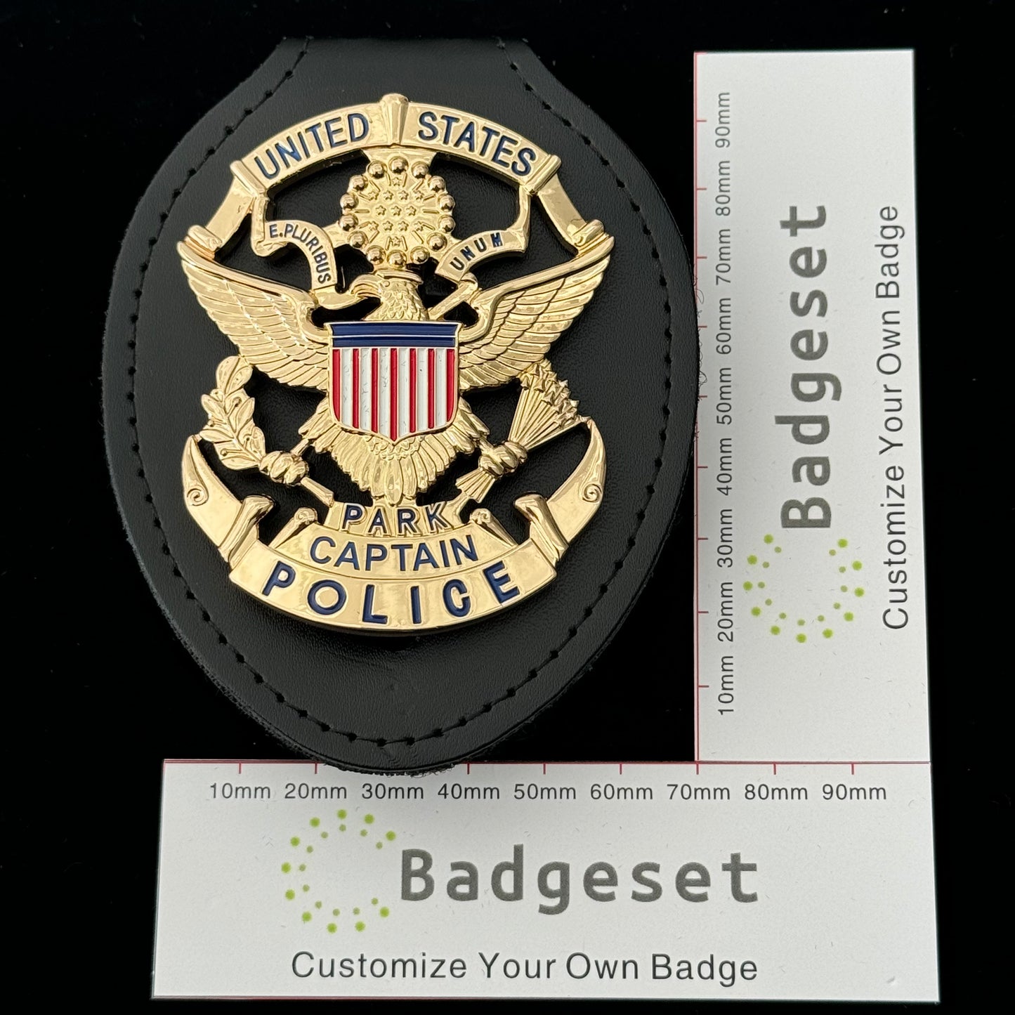 Captain US Park Police Badge  USPP Replica Movie Props