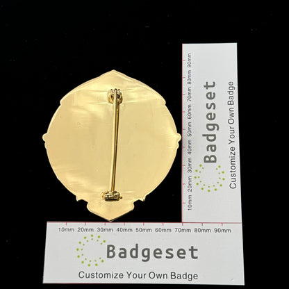 FIREFIGHTER HONOR SERVICE SACRIFICE BADGE Replica Movie Props