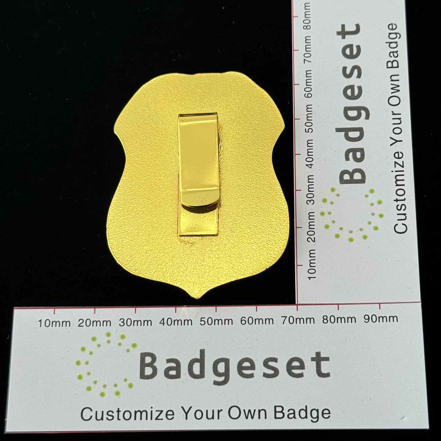 ICE RETIRED SPECIAL AGENT Customizable Number Movie prop badge