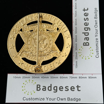 U.S. ARMY GENERAL HONOR BADGE Replica Movie Props