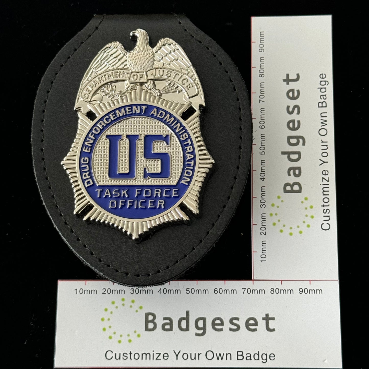 US Task Force Officer DEA TFO Replica Badge Movie Props