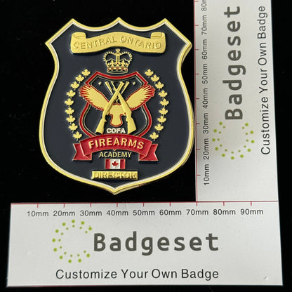 CENTRAL ONTARIO DIRECTOR  Movie prop badges
