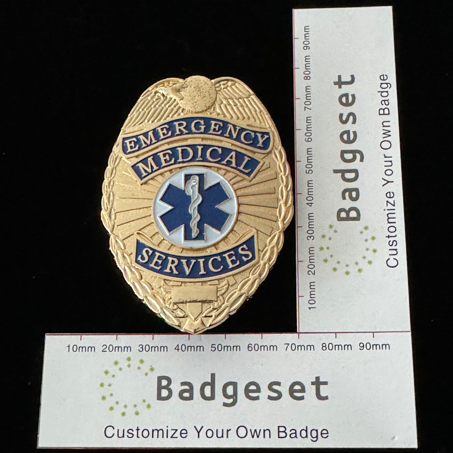 Emergency Medical Services Badge Replica Movie Props