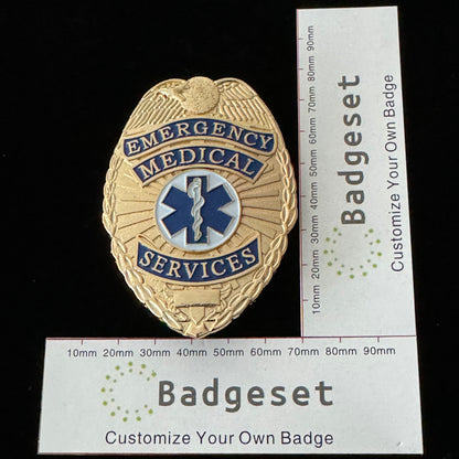 Emergency Medical Services Badge Replica Movie Props