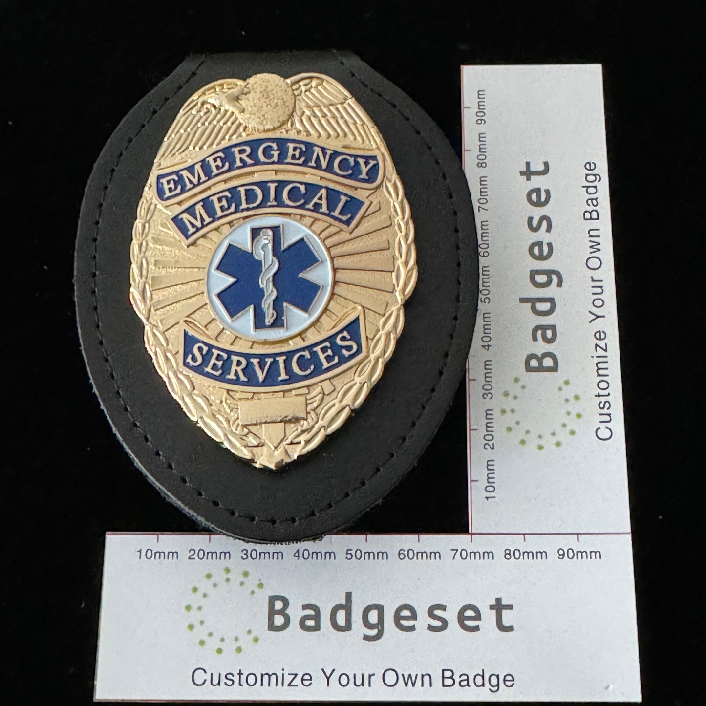 Emergency Medical Services Badge Replica Movie Props