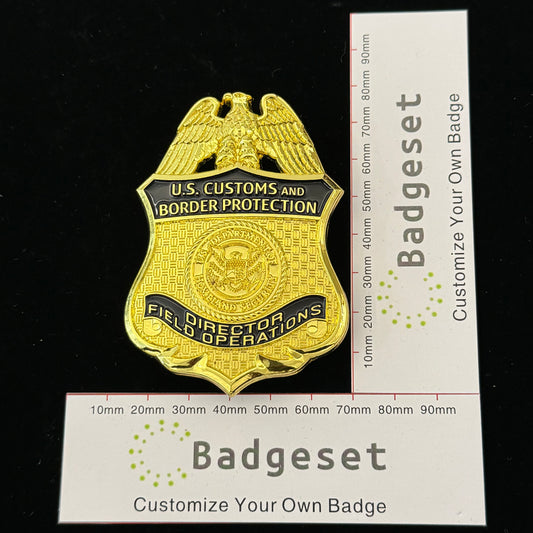 US CBP DFO Director Field Operations Badge Replica Movie Props