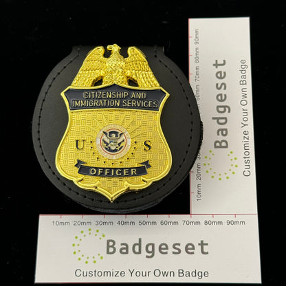 US Citizenship And Immigration Services Dep. Of Homeland Security Badge