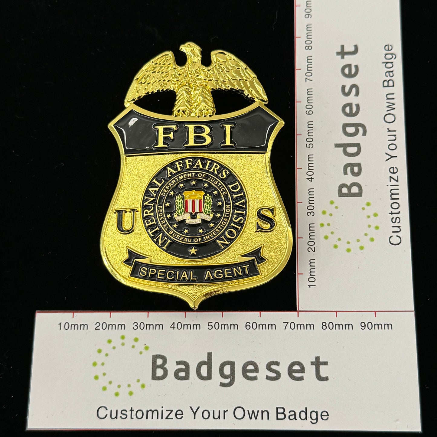 US FBI internal affairs division Special Agent Badge Replica Movie Props