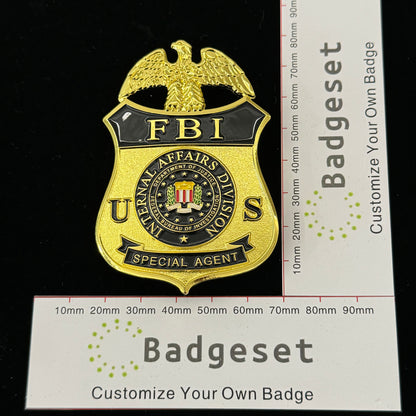 US FBI internal affairs division Special Agent Badge Replica Movie Props
