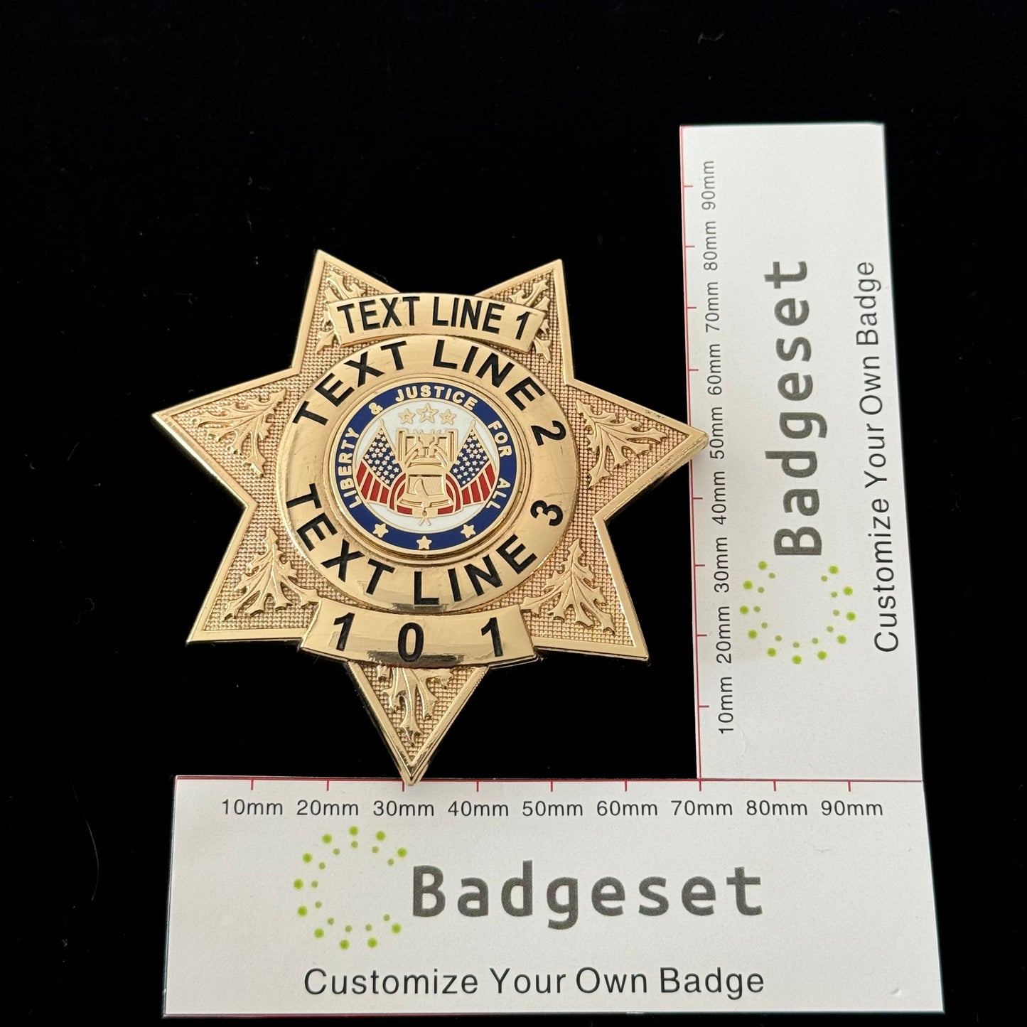 Customizable Badge BA35