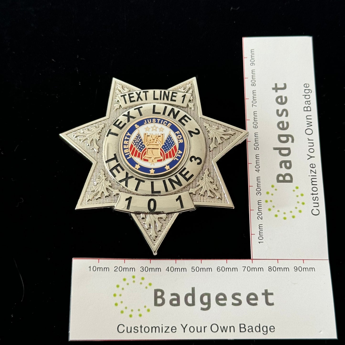 Customizable Badge BA35