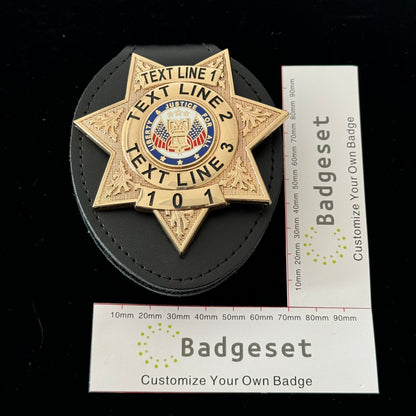 Customizable Badge BA35