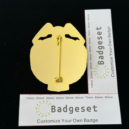 U.S. NSA Customizable Number & Name Badge Replica Movie Props