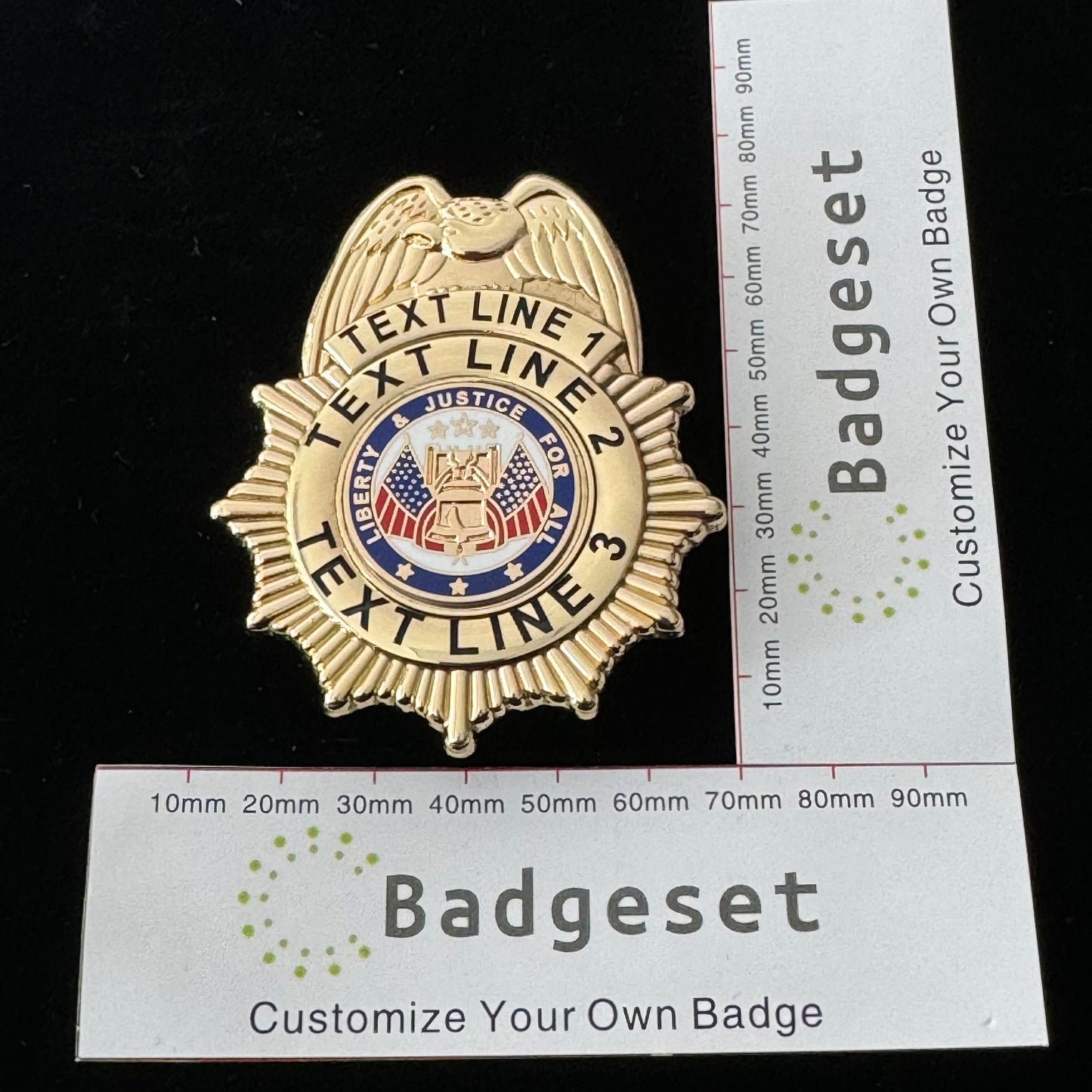 Customizable Badge BA32