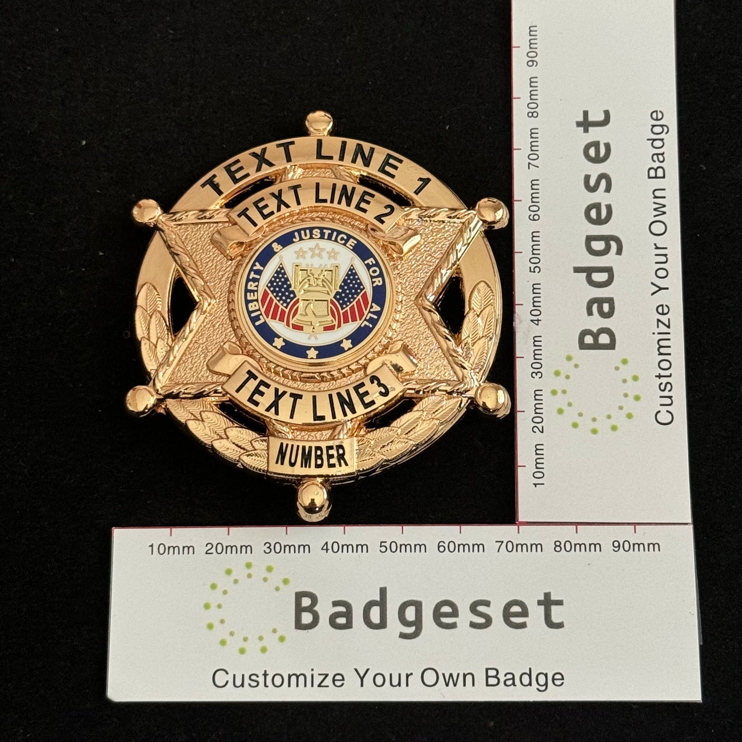 Customizable Badge BA36