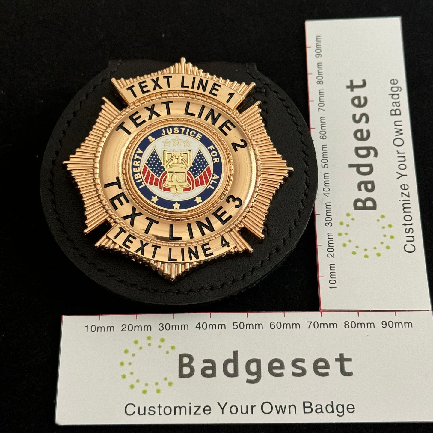 Customizable Badge BA38