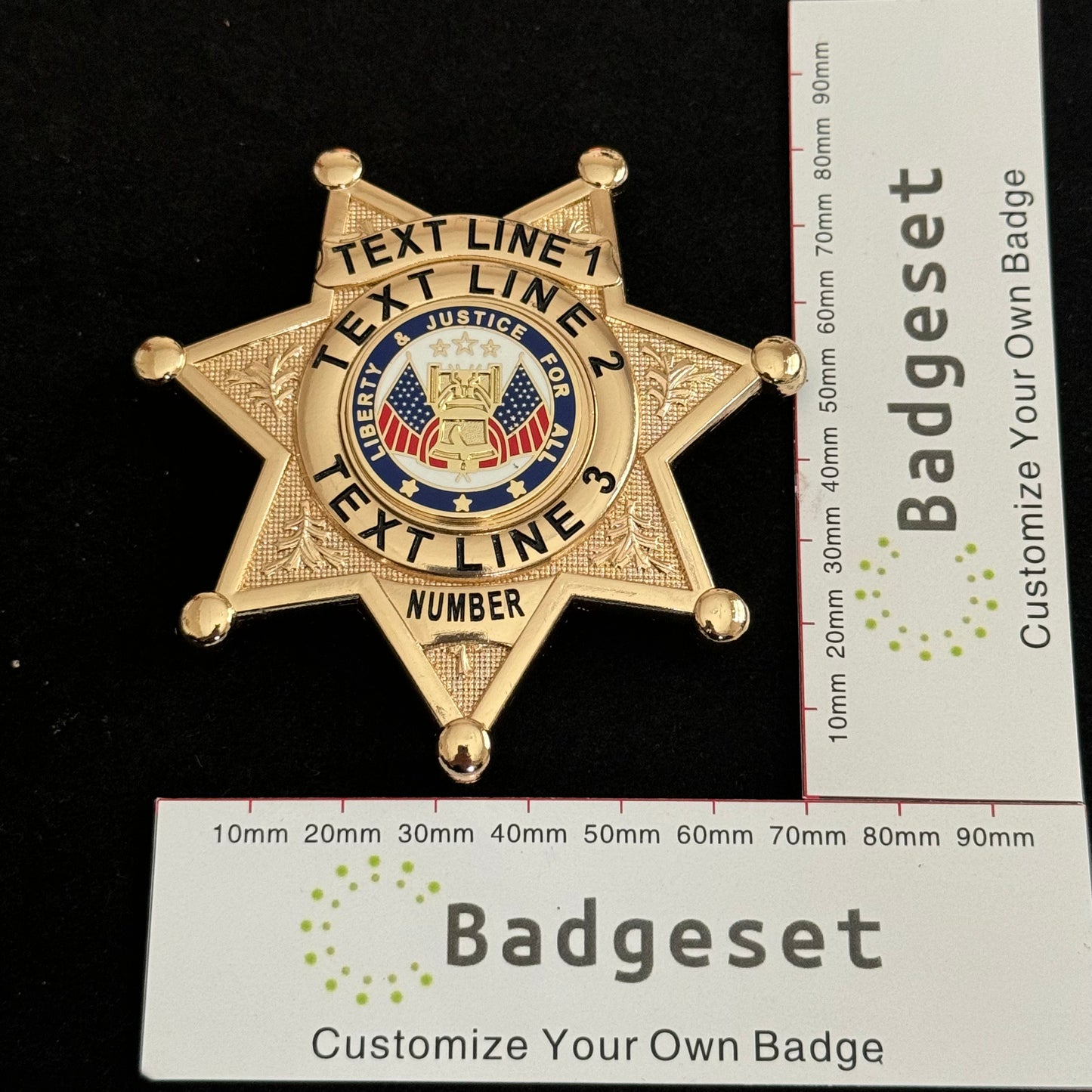 Customizable Badge BA33