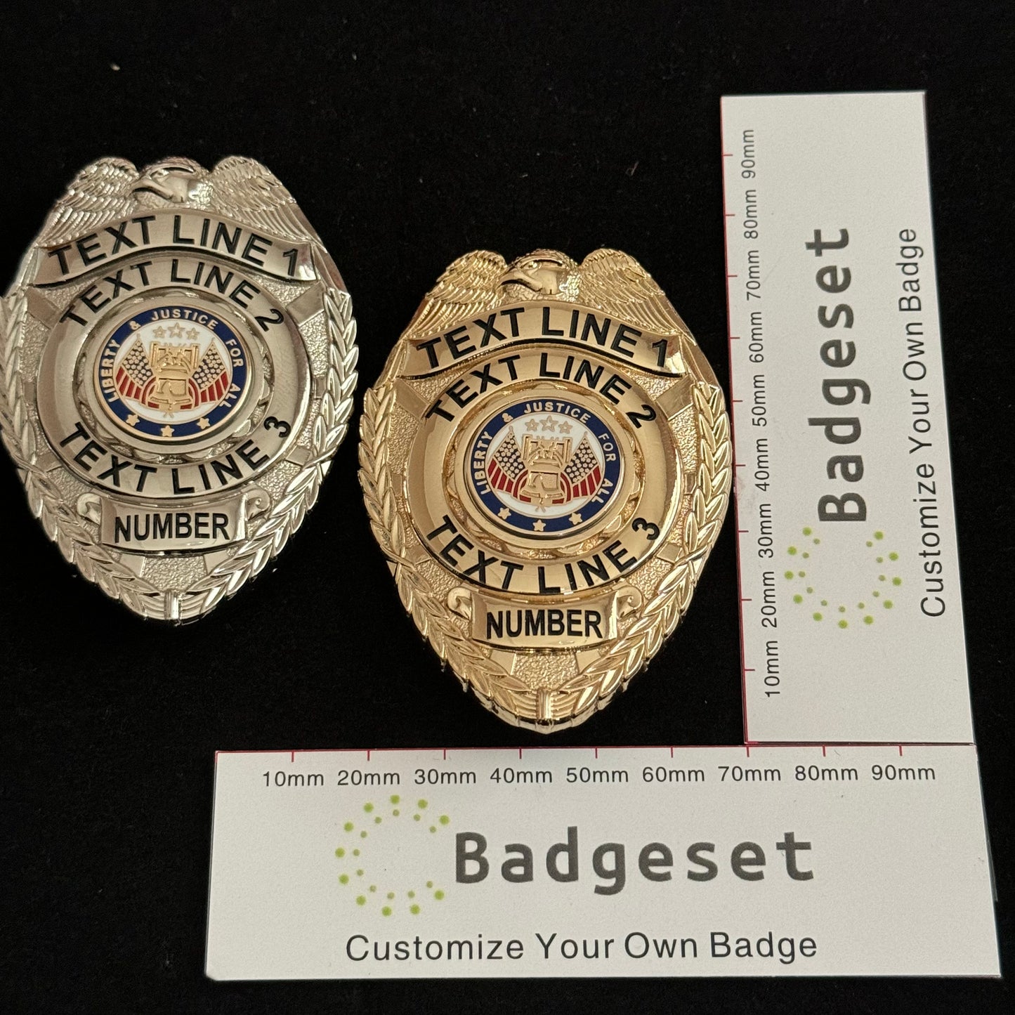 Customizable Badge BA34