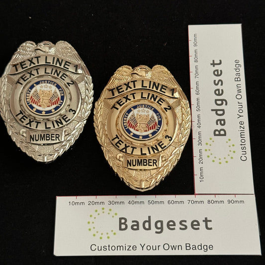 Customizable Badge BA34