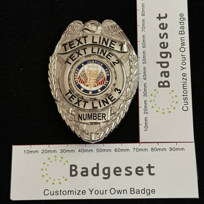 Customizable Badge BA34