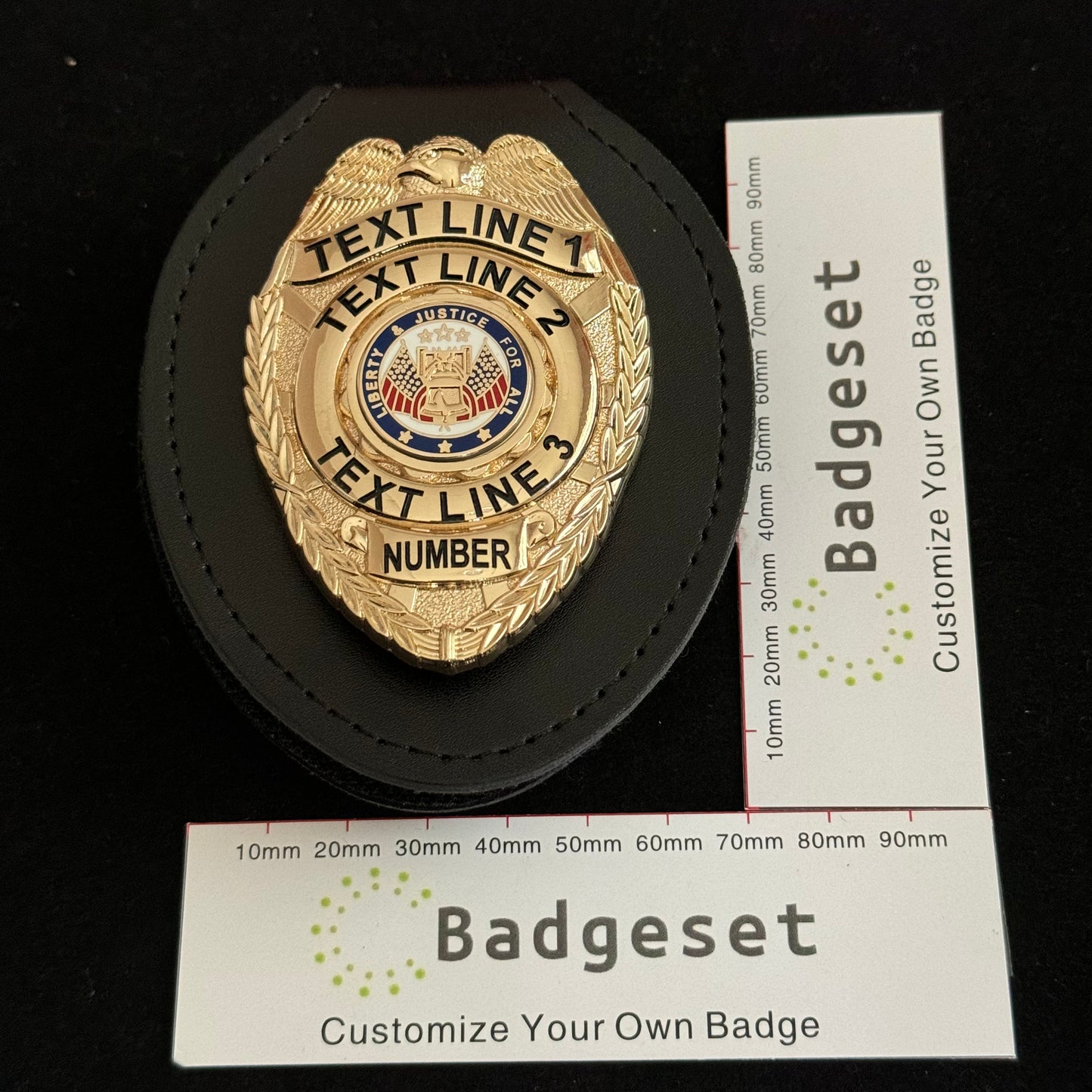 Customizable Badge BA34