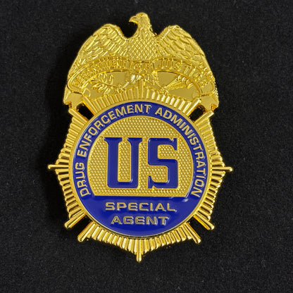 US DEA SP Spezialagentenabzeichen Replika Filmrequisiten