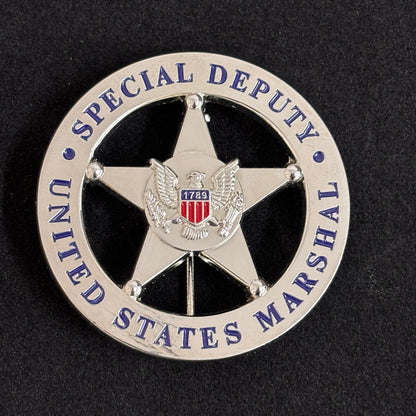 US Marshal Special Deputy USMS Abzeichen Replik, Filmrequisiten