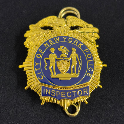 NYPD New York Polizeiinspektor Abzeichen Replik Cosplay Film Requisiten