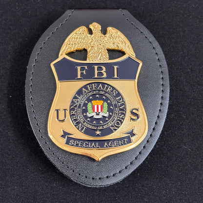 Réplique du badge d'agent spécial de la division des affaires internes du FBI américain, accessoires de cinéma