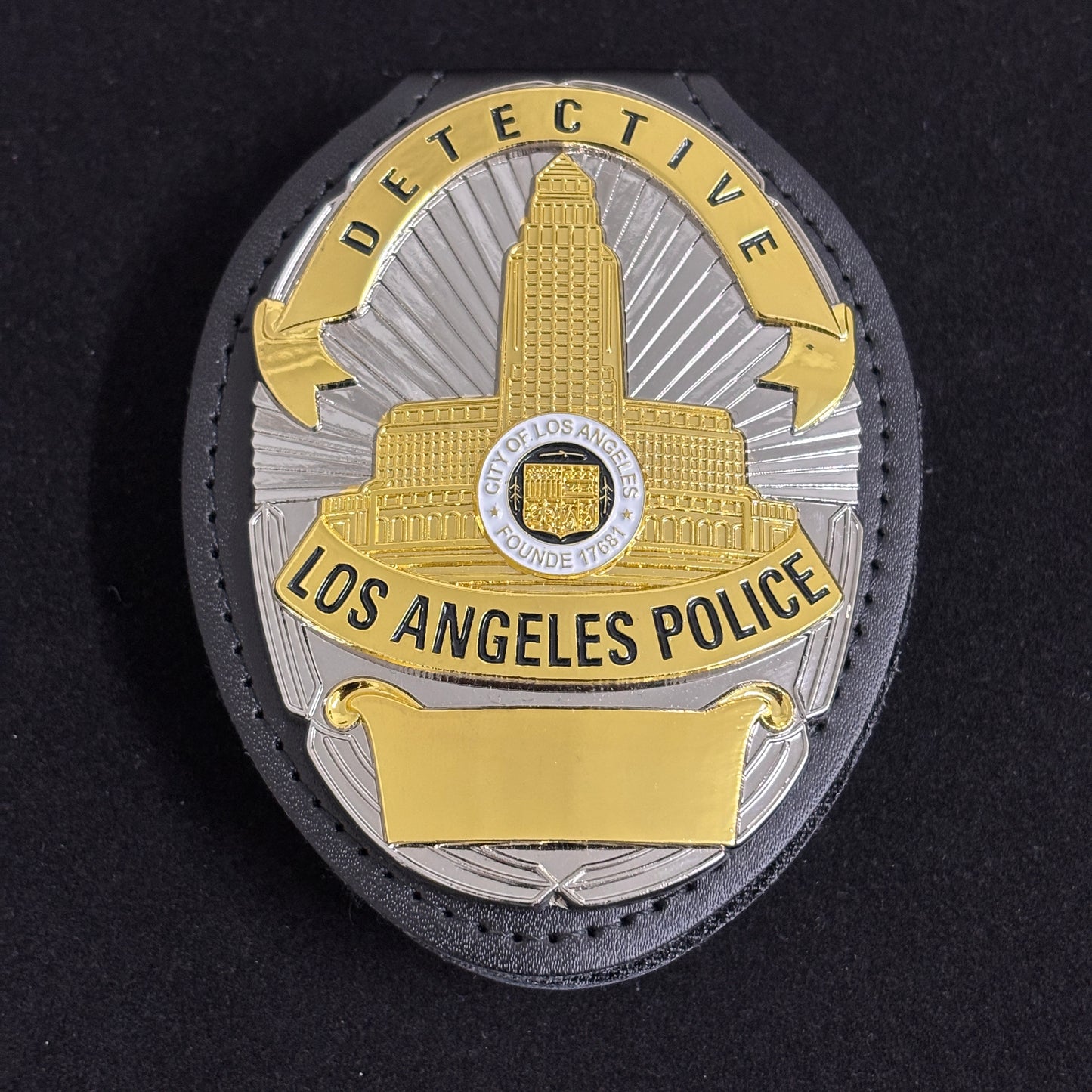 LAPD Los Angeles Detective Police Office Badge Anpassbare Nummer