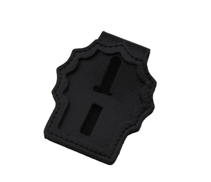 Halter/Holster/Geldbörse aus echtem Leder für NYPD-Detektiv-Polizeiabzeichen
