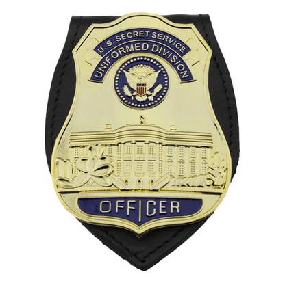 Réplique de l'insigne d'officier de la division uniforme des services secrets américains de l'USSS, accessoires de cinéma