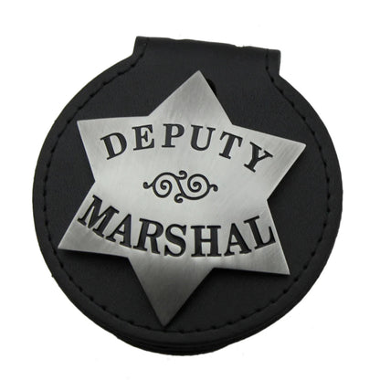 US Marshal Deputy Retro Sternform USMS Abzeichen Replik Filmrequisiten