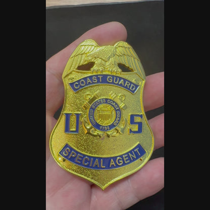 U.S.Coast Guard Special Agent BADGE Replica Movie Props