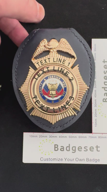 Customizable Badge BA37