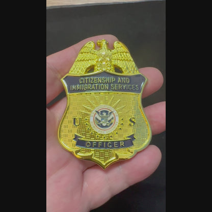 US Citizenship And Immigration Services Dep. Of Homeland Security Badge