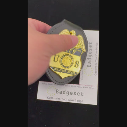 US ATF TFO Badge Replica Movie Prop