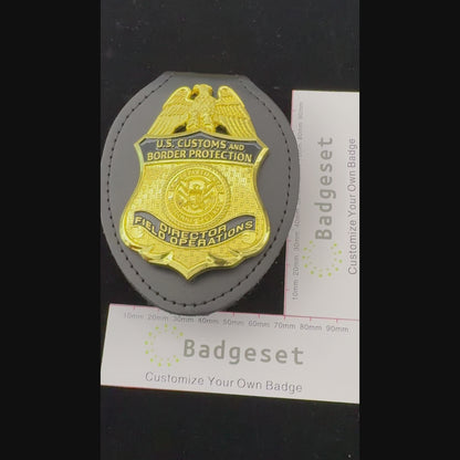 US CBP DFO Director Field Operations Badge Replica Movie Props
