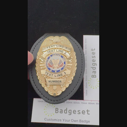 Insignia personalizable BA15